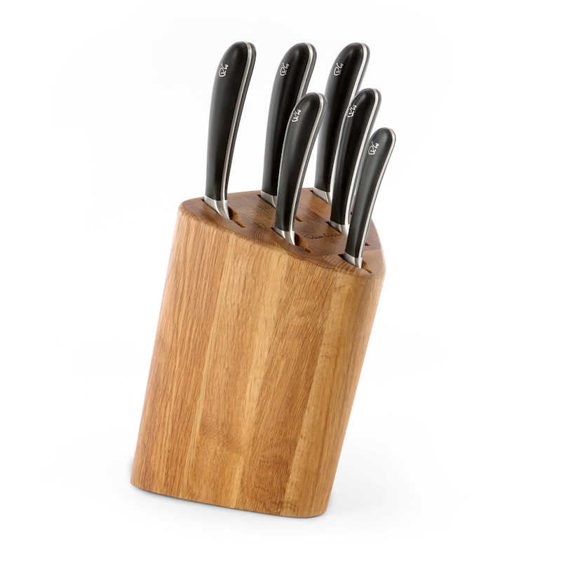 Robert Welch Signature Prism Oak Knife Block Set