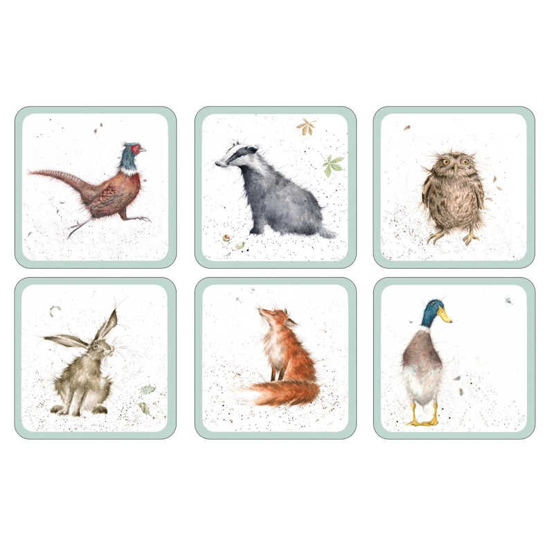 Pimpernel Wrendale Designs Coasters (Set of 6)