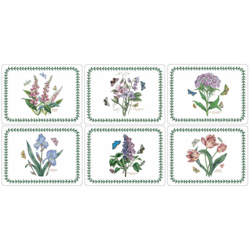 Portmeirion Botanic Garden Coasters/Placemats (Set of 6)