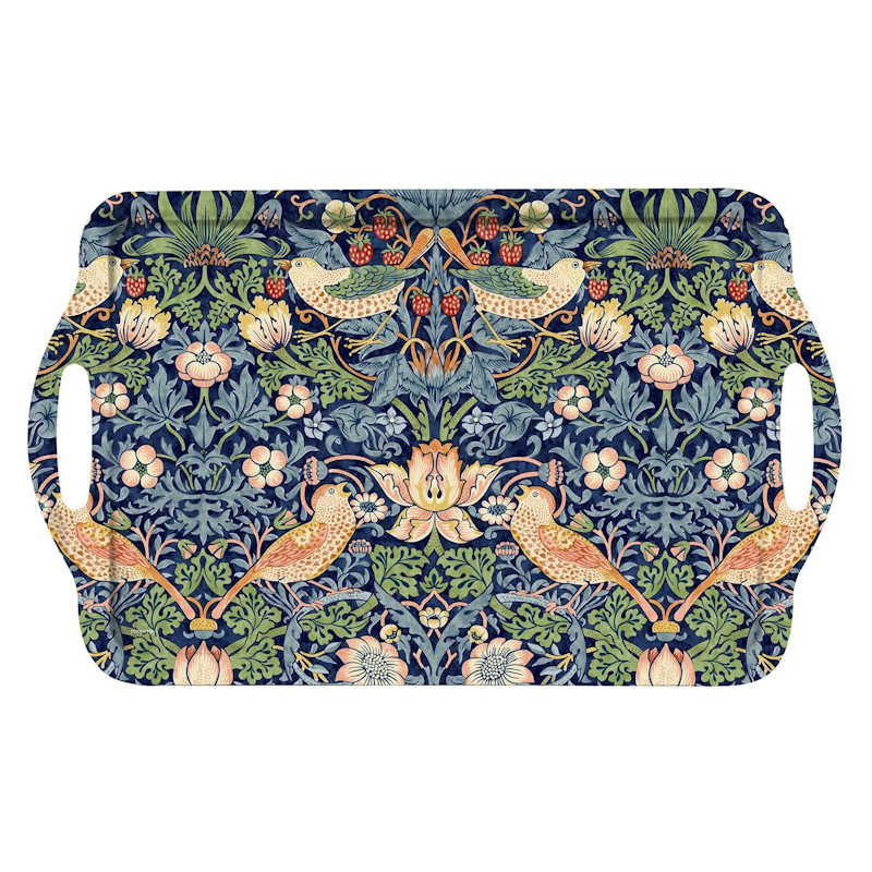 Morris and Co Strawberry Thief Large Tray