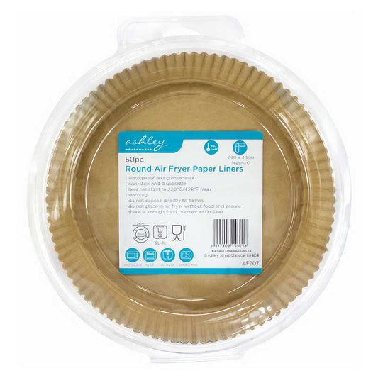 50pc Round Paper Air Fryer Liners