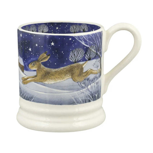 Emma Bridgewater Midnight Hare 1/2 Pint Mug