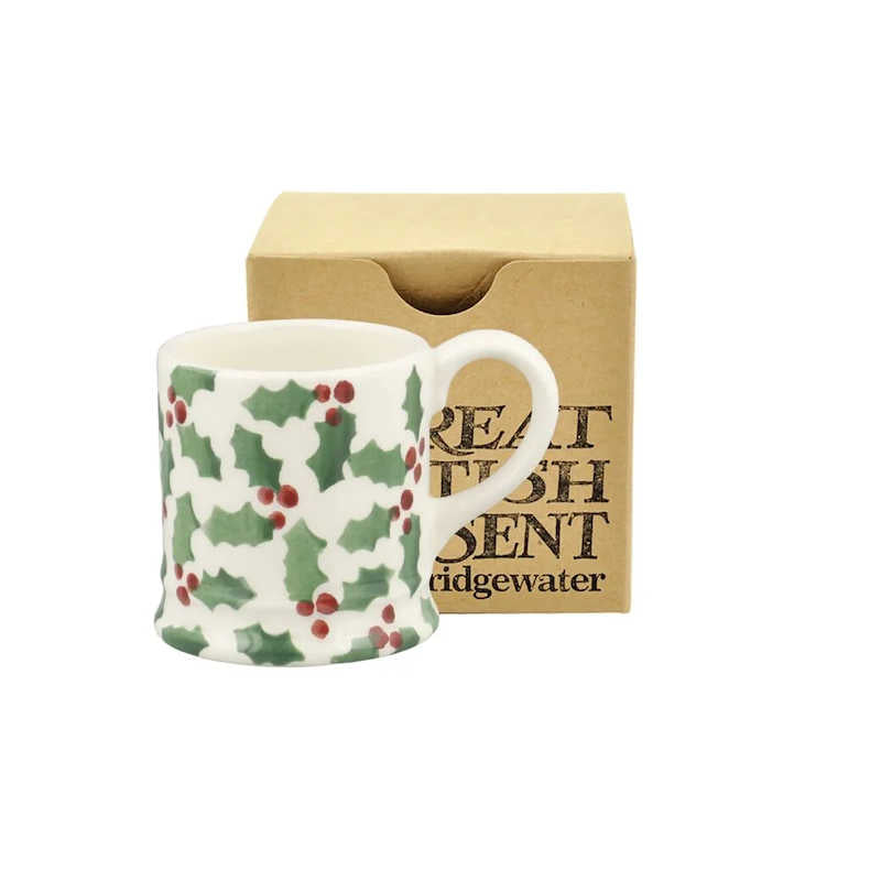 Emma Bridgewater Tiny Scattered Holly Tiny Mug