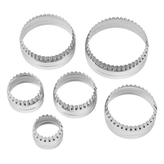 Tala Set of 6 Stainless Steel Reversible Cutters