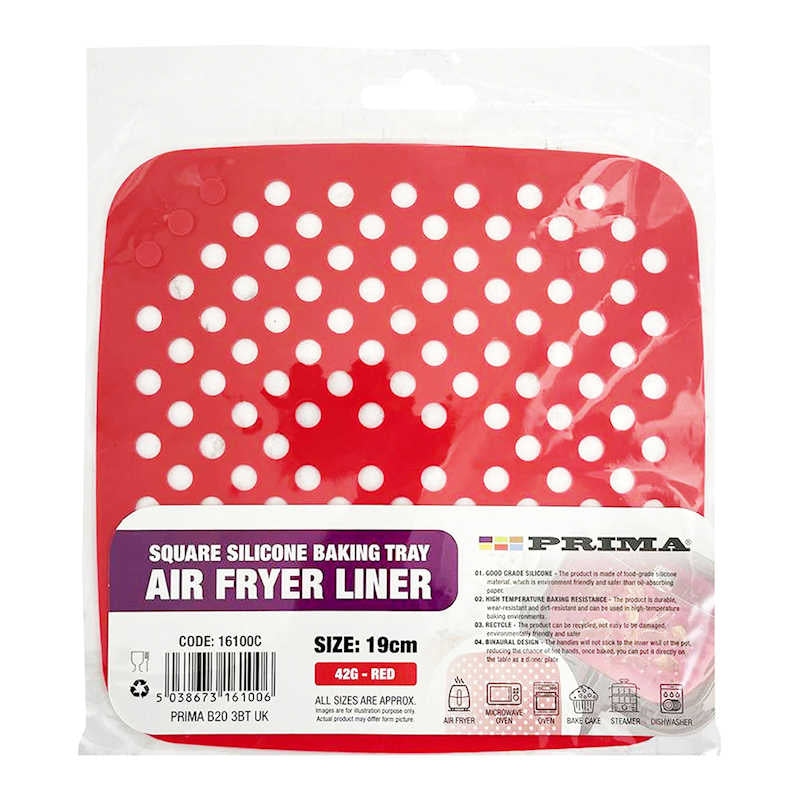 Prima Square Silicone Air Fryer Liner