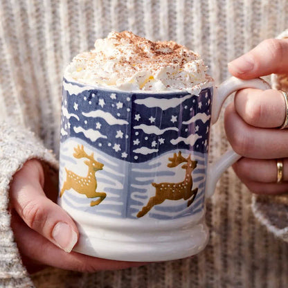Emma Bridgewater Christmas Icons Deer 1/2 Pint Mug
