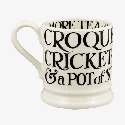 Emma Bridgewater Black Toast Cream Tea 1/2 Pint Mug