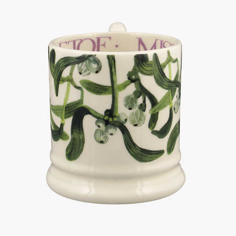 Emma Bridgewater Mistletoe 1/2 Pint Mug