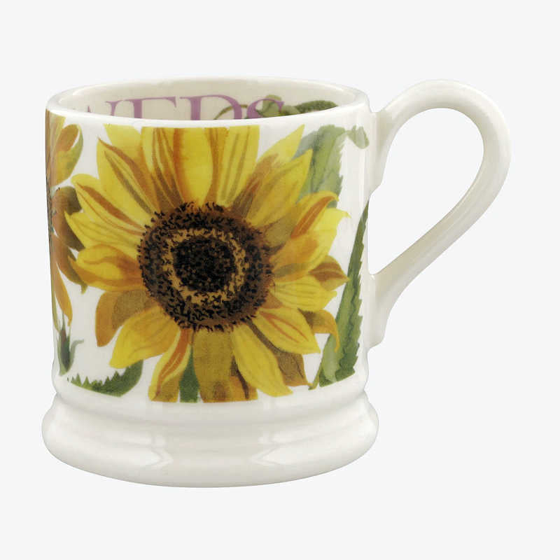 Emma Bridgewater Flowers Sunflower 1/2 Pint Mug
