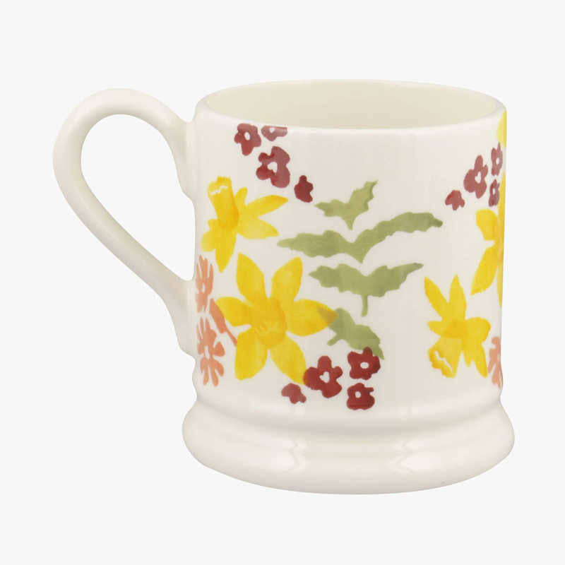 Emma Bridgewater Wild Daffodils 'Mum' 1/2 Pint Mug