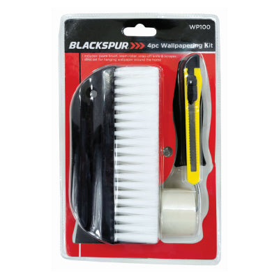 Blackspur 4Pc Wallpapering Kit