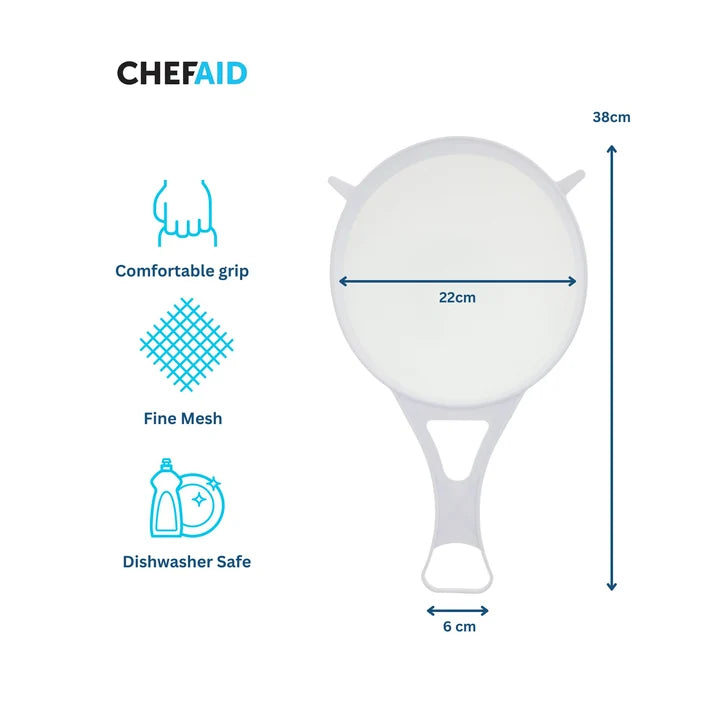 Chef Aid Plastic Strainer 22Cm