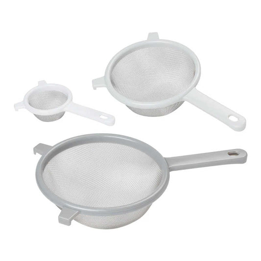 Tala Set of 3 Stainless Steel Mesh Sieves