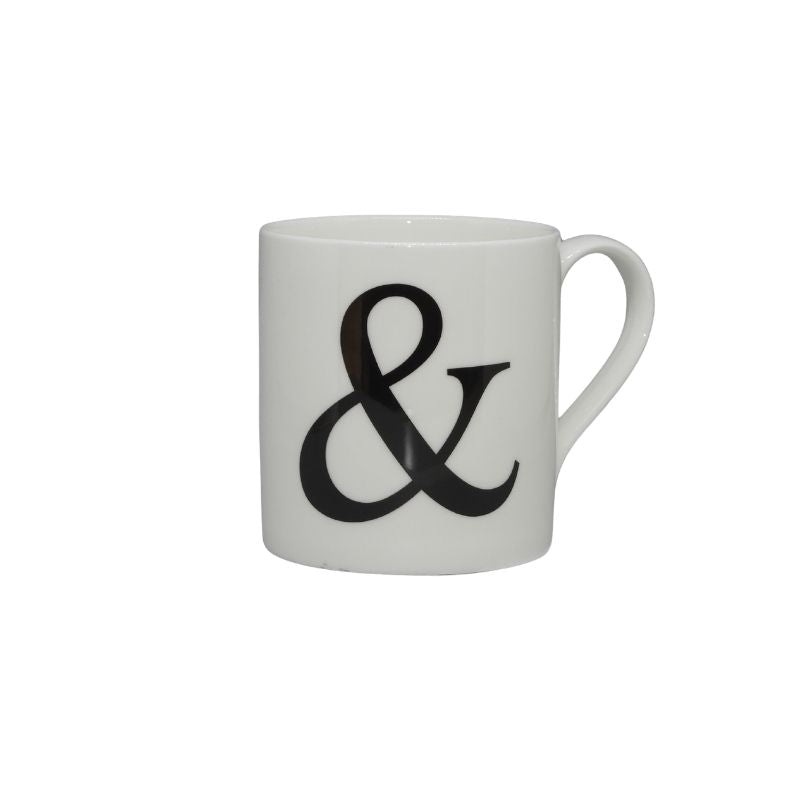 Bone China Alphabet Mug