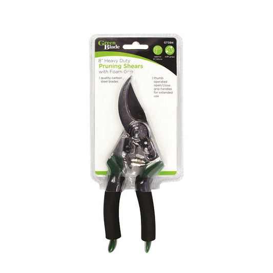 Green Blade 8" Heavy Duty Pruning Shears