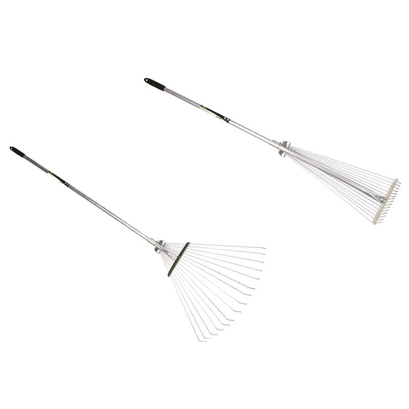 Green Blade Adjustable Rake