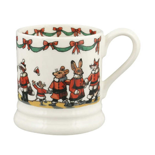 Emma Bridgewater Woodland Santa 1/2 Pint Mug