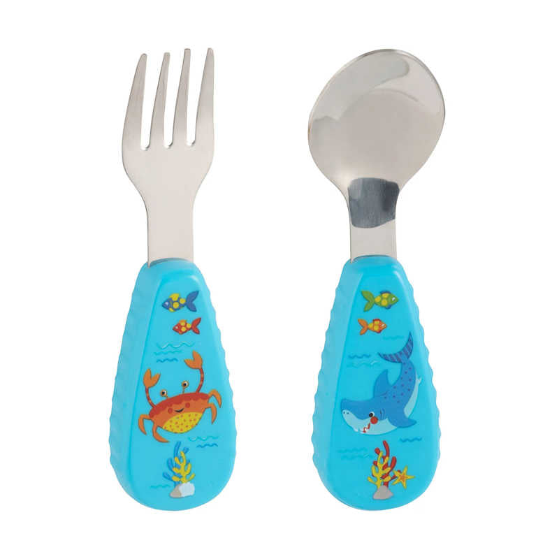Viners Sea Life 2pc Kids Cutlery Set
