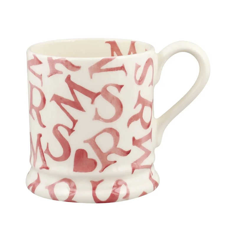 Emma Bridgewater MRS Pink 1/2pt Mug