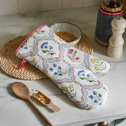 Ulster Weavers Boho Floral Gauntlet Oven Glove