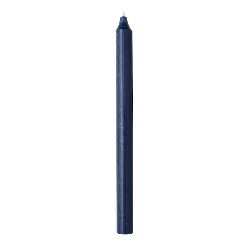 Cidex Rustic Dinner Candle Navy Blue