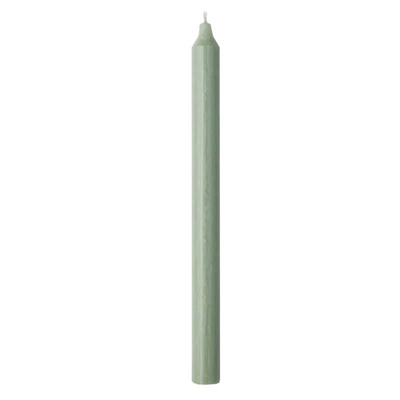 Cidex Rustic Dinner Candle Dusty Green