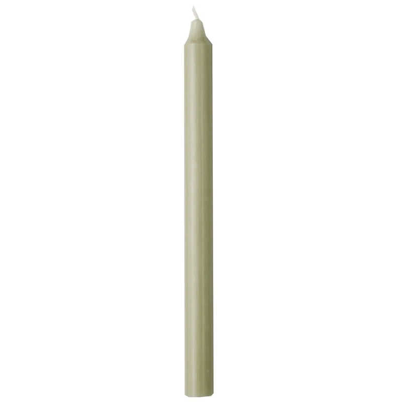 Cidex Rustic Dinner Candle Khaki