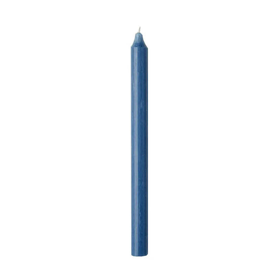 Cidex Rustic Dinner Candle Dusty Blue