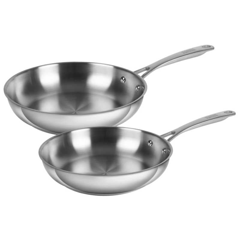 Kuhn Rikon AllRound Uncoated Frying Pan Set