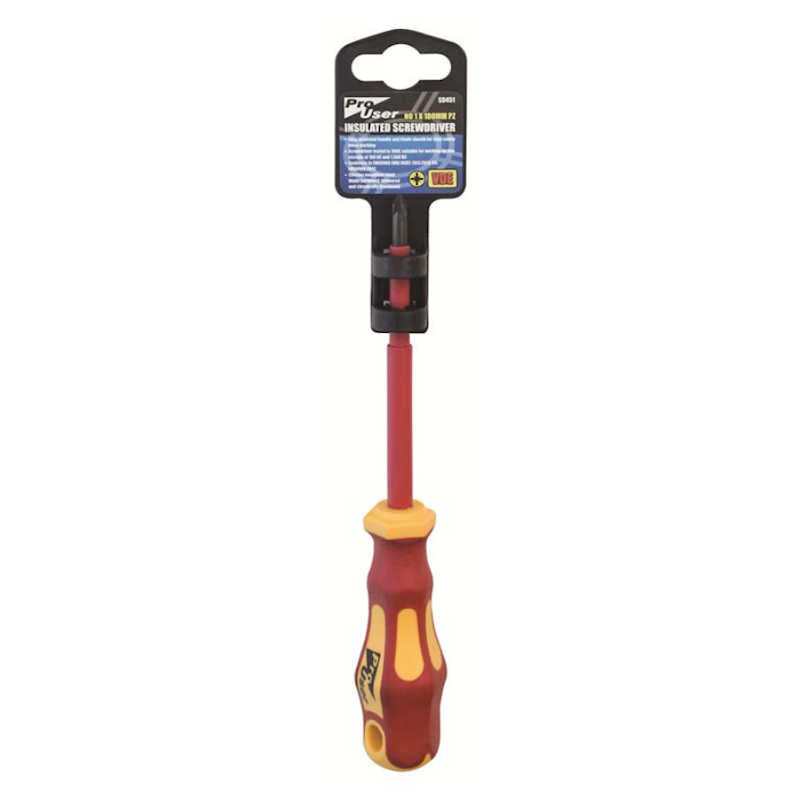 Pro User No.1 x 100mm Insulated Screwdriver