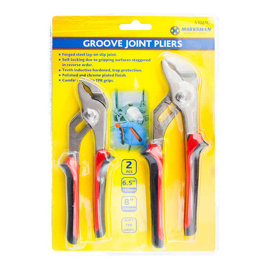 Marksman 2pc Groove Joint Pliers