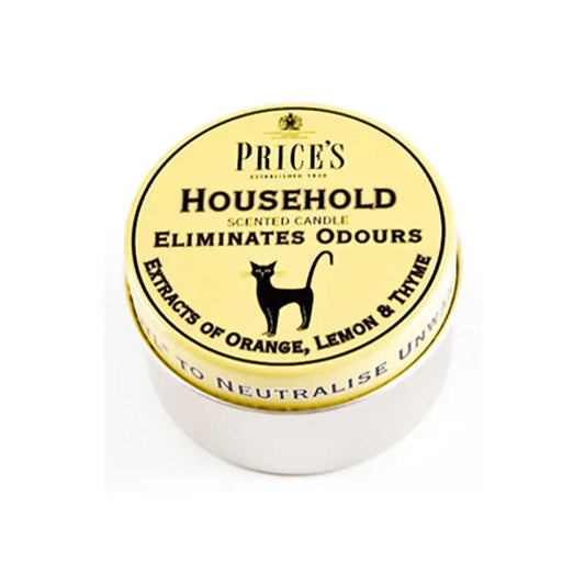 Household Candle Tin