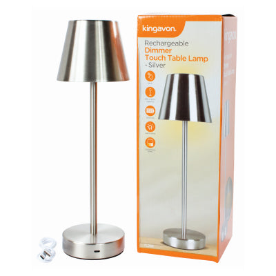 Kingavon Rechargeable Dimmer Touch Table Lamp