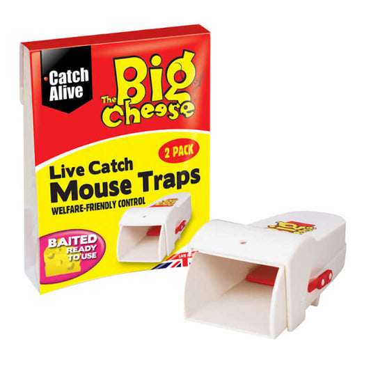The Big Cheese Live Capture Mouse Traps