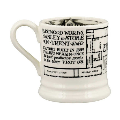 Emma Bridgewater Factory Plan 1/2 Pint Mug