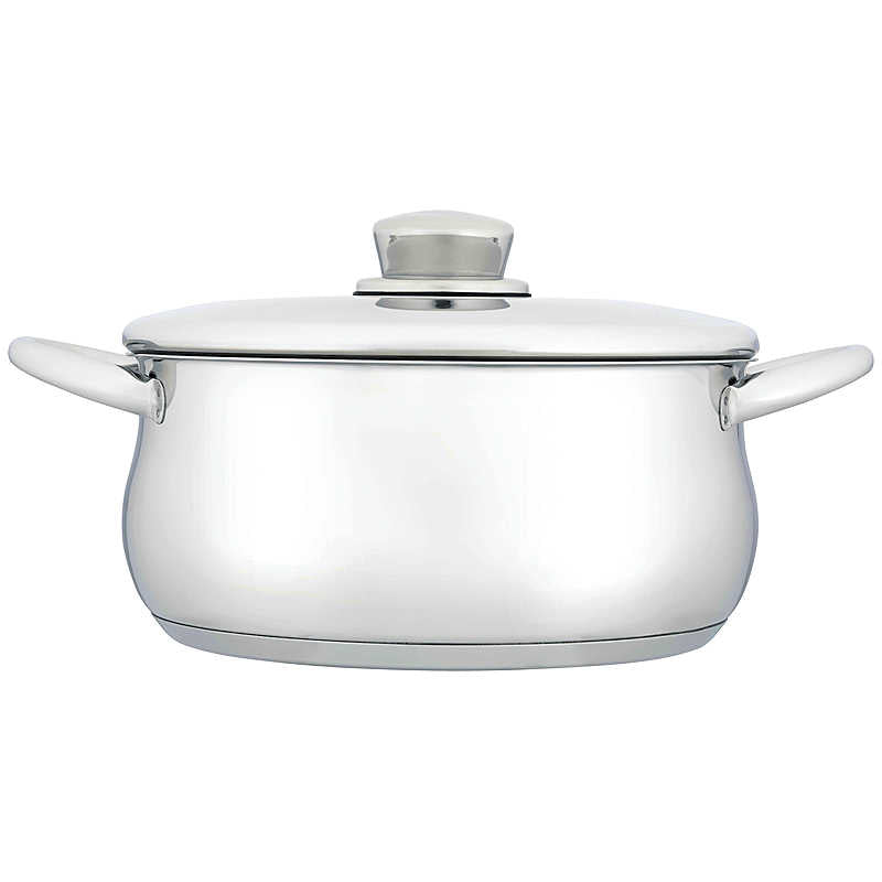 Stellar Classic 16cm Stainless Steel 1.3ltr Casserole