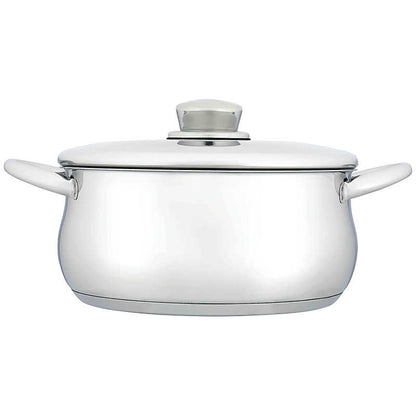 Stellar Classic 16cm Stainless Steel 1.3ltr Casserole