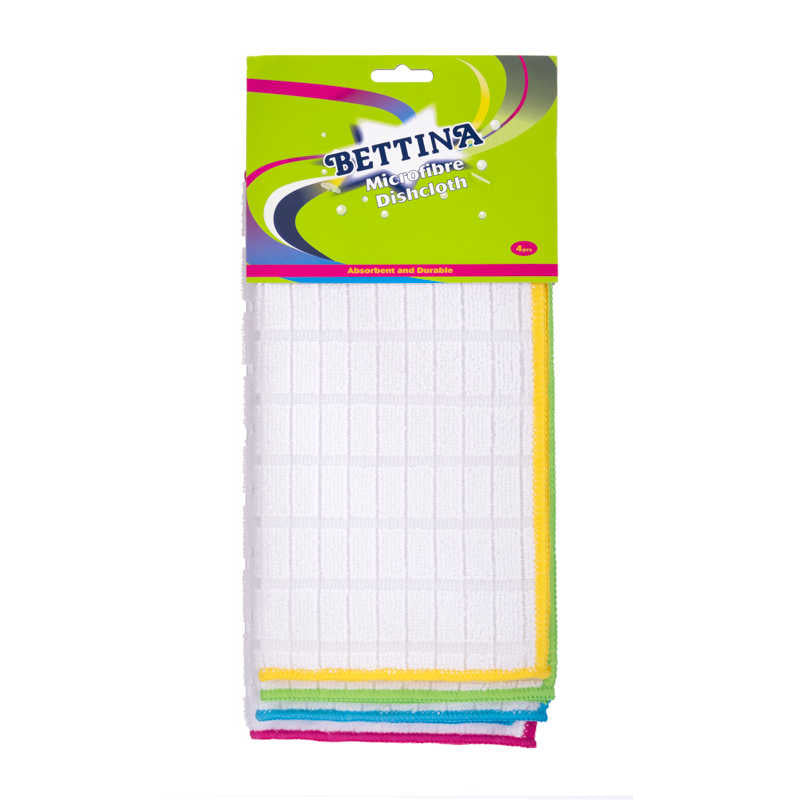 Bettina 4pc Microfibre Dishcloths