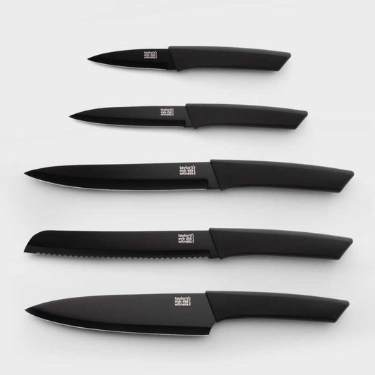 Taylor's Eye Witness Manhattan Five Piece Knife Block Set