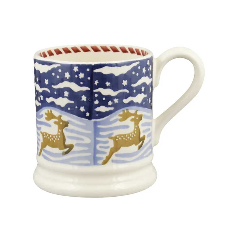 Emma Bridgewater Christmas Icons Deer 1/2 Pint Mug