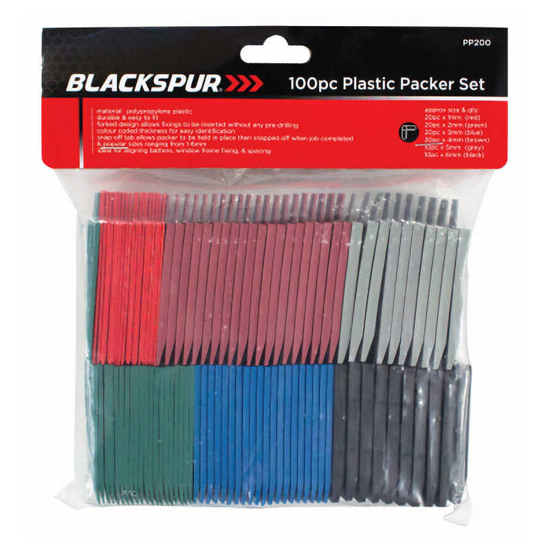 Blackspur 100pc Plastic Packer Set