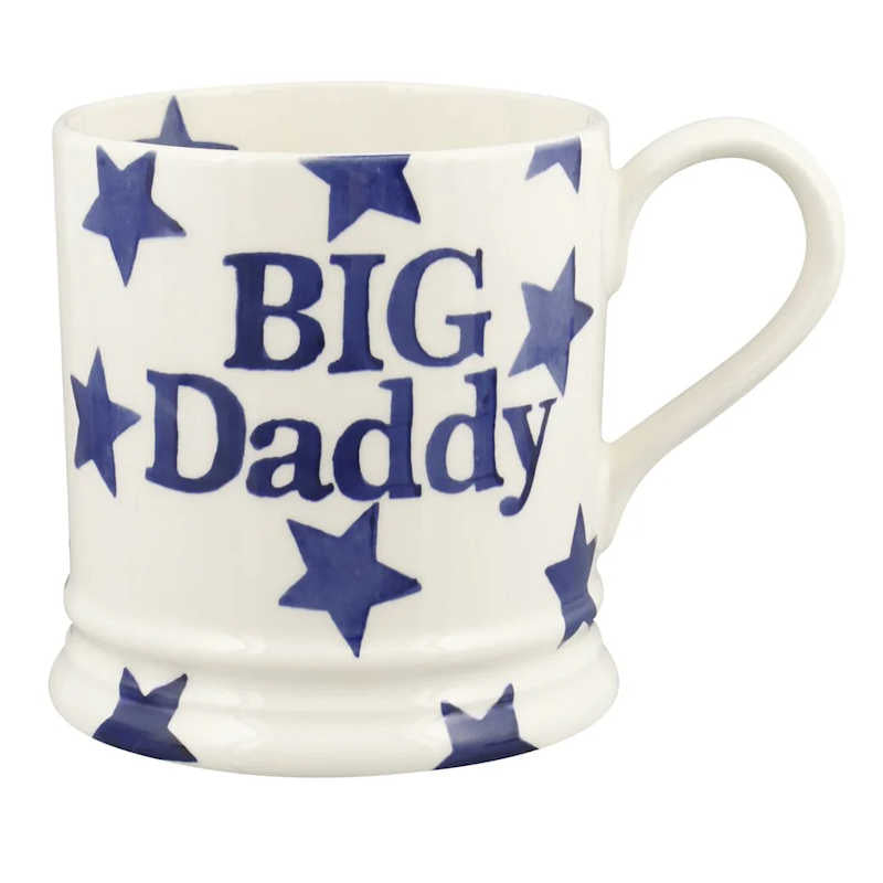 Emma Bridgewater Blue Star Big Daddy Large Mug