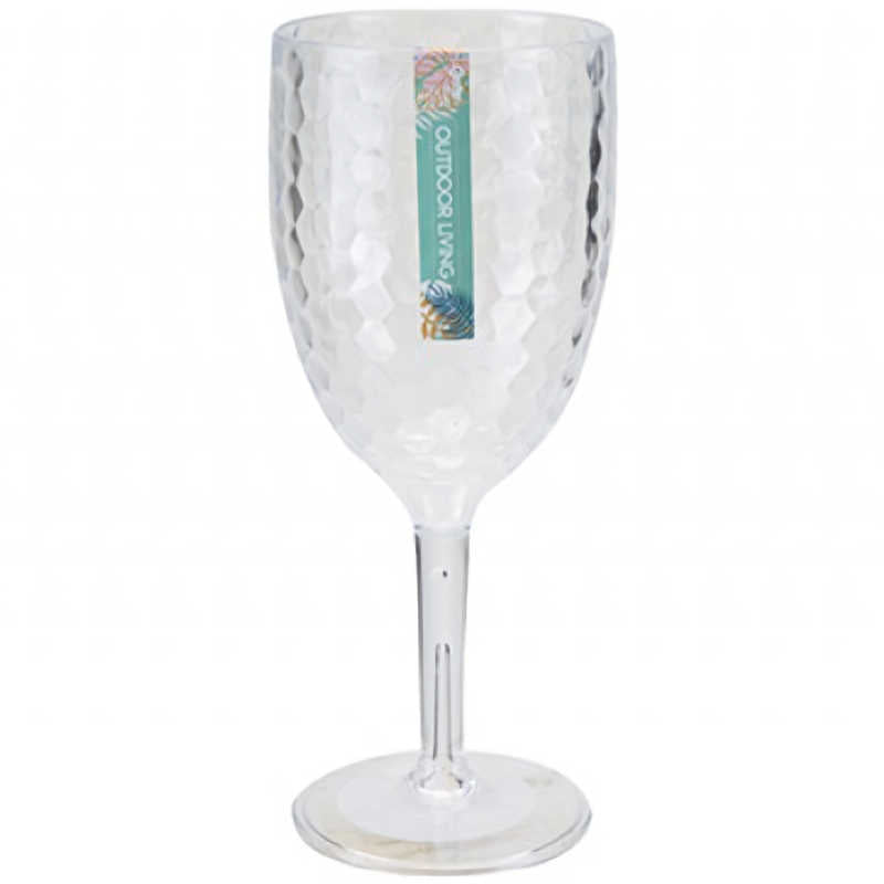 Outdoor Living Dimple Wine Glass