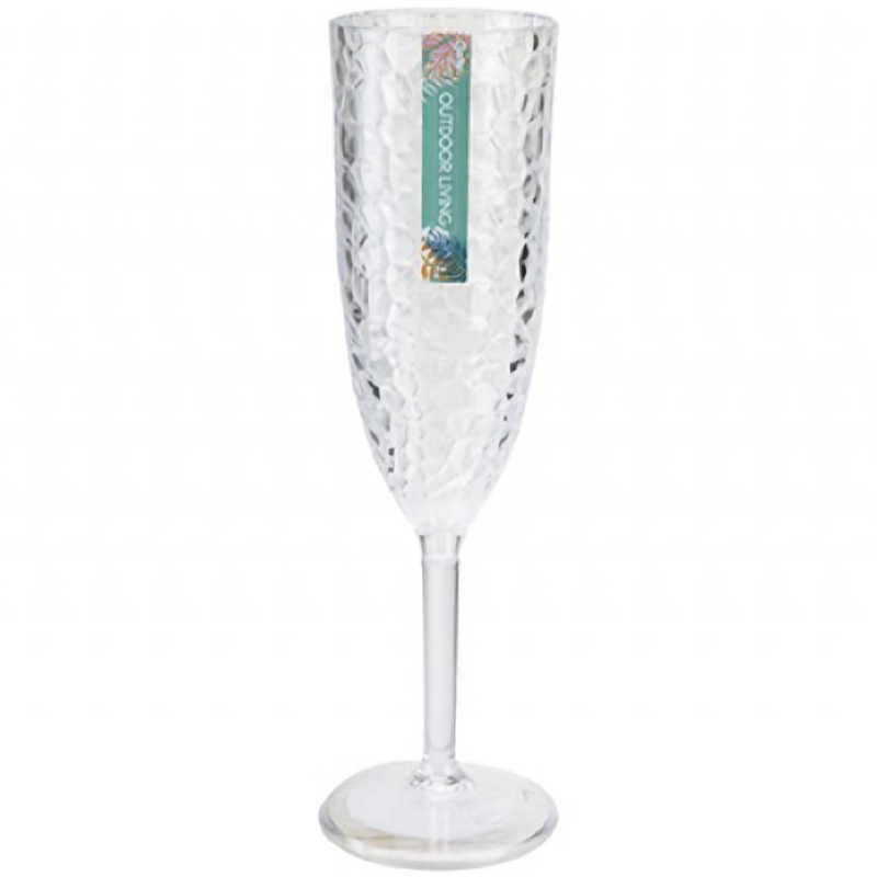 Outdoor Living Dimple Prosecco Glass