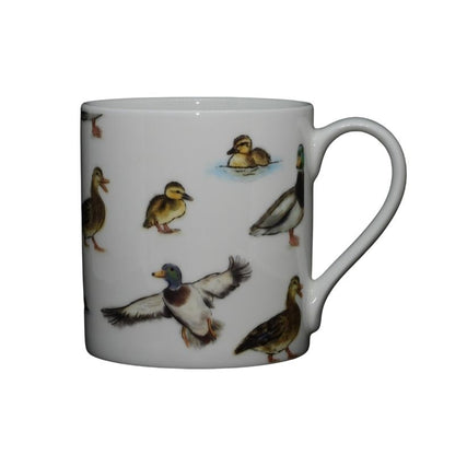 Ducks Chintz Large Bone China Mug