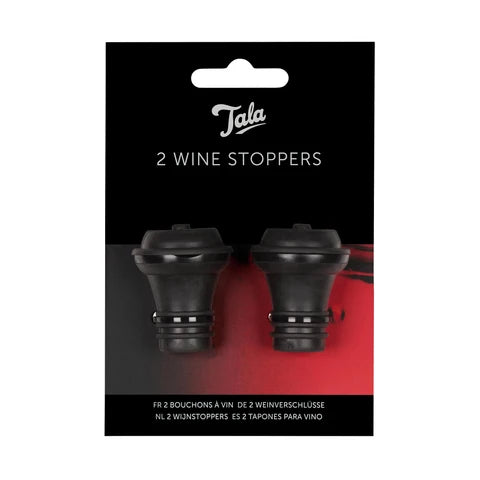 Tala Set Of 2 Wine Stoppers For Wine Saver