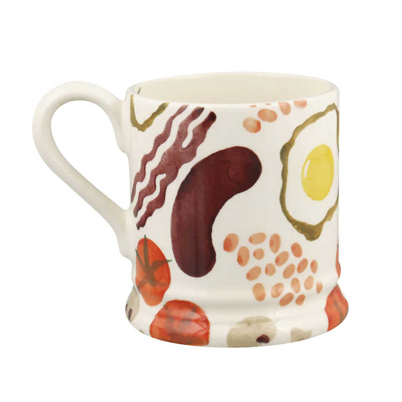 Emma Bridgewater Breakfast Grandpa 1/2 Pint Mug