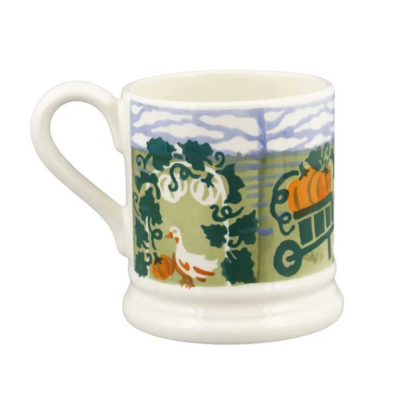 Emma Bridgewater Country Icons Pumpkin Picking 1/2 Pint Mug