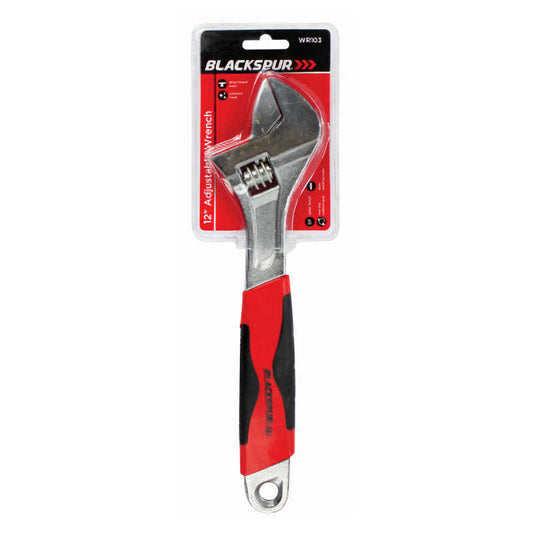 Blackspur 12" Powergrip Adjustable Wrench