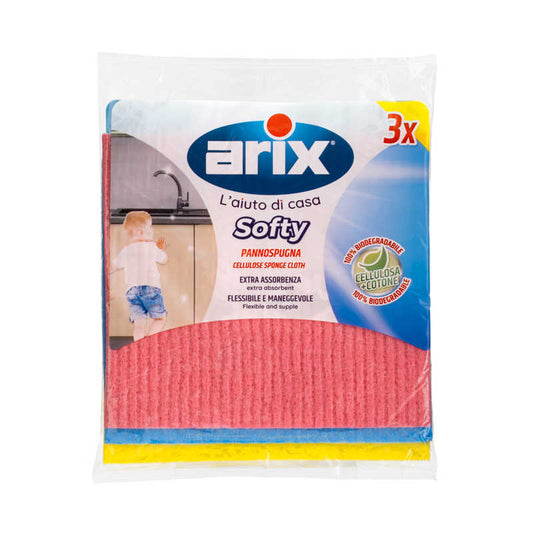 Arix 3pc Softy Sponge